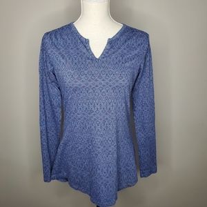 Toad & Co. Split Neck Tamaya Long Sleeve Tunic